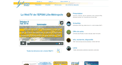Desktop Screenshot of epsm-lille-metropole.fr
